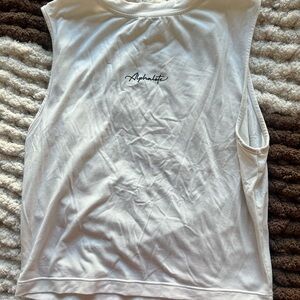 Alphalete Women's Off-White Muscle Tee